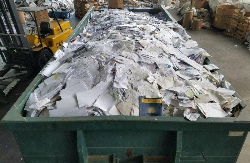 Destruição de documentos sp