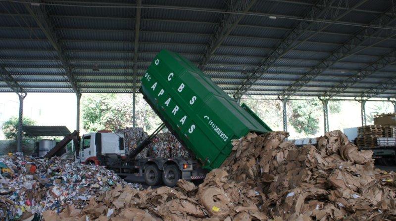 Empresas de reciclagem de papel e papelão